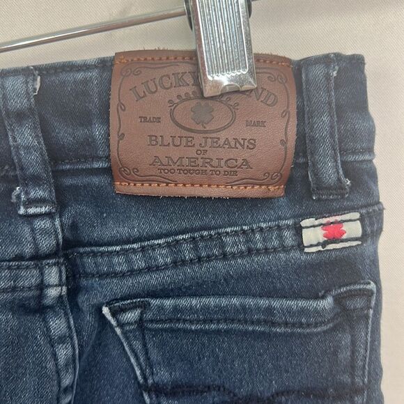 Lucky Brand Zoe denim jeggings EUC size 3T - Picture 6 of 12